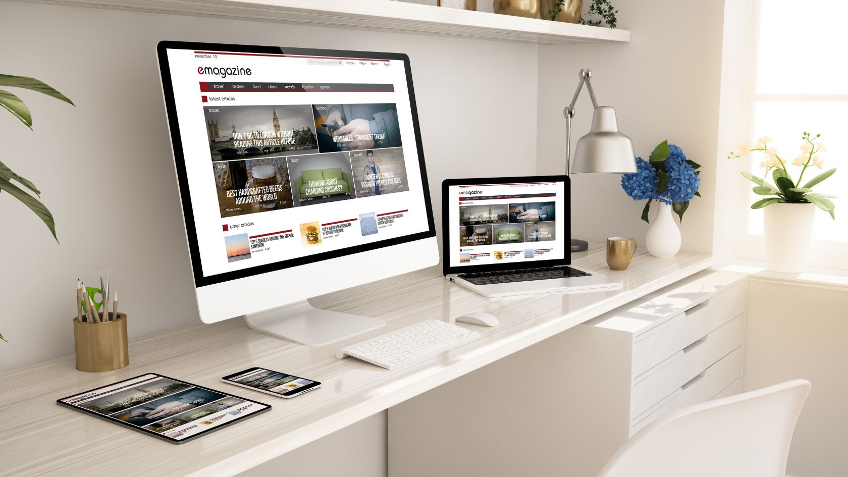 Bangun Citra Perusahaan Anda dengan Website Profesional - GRADIN